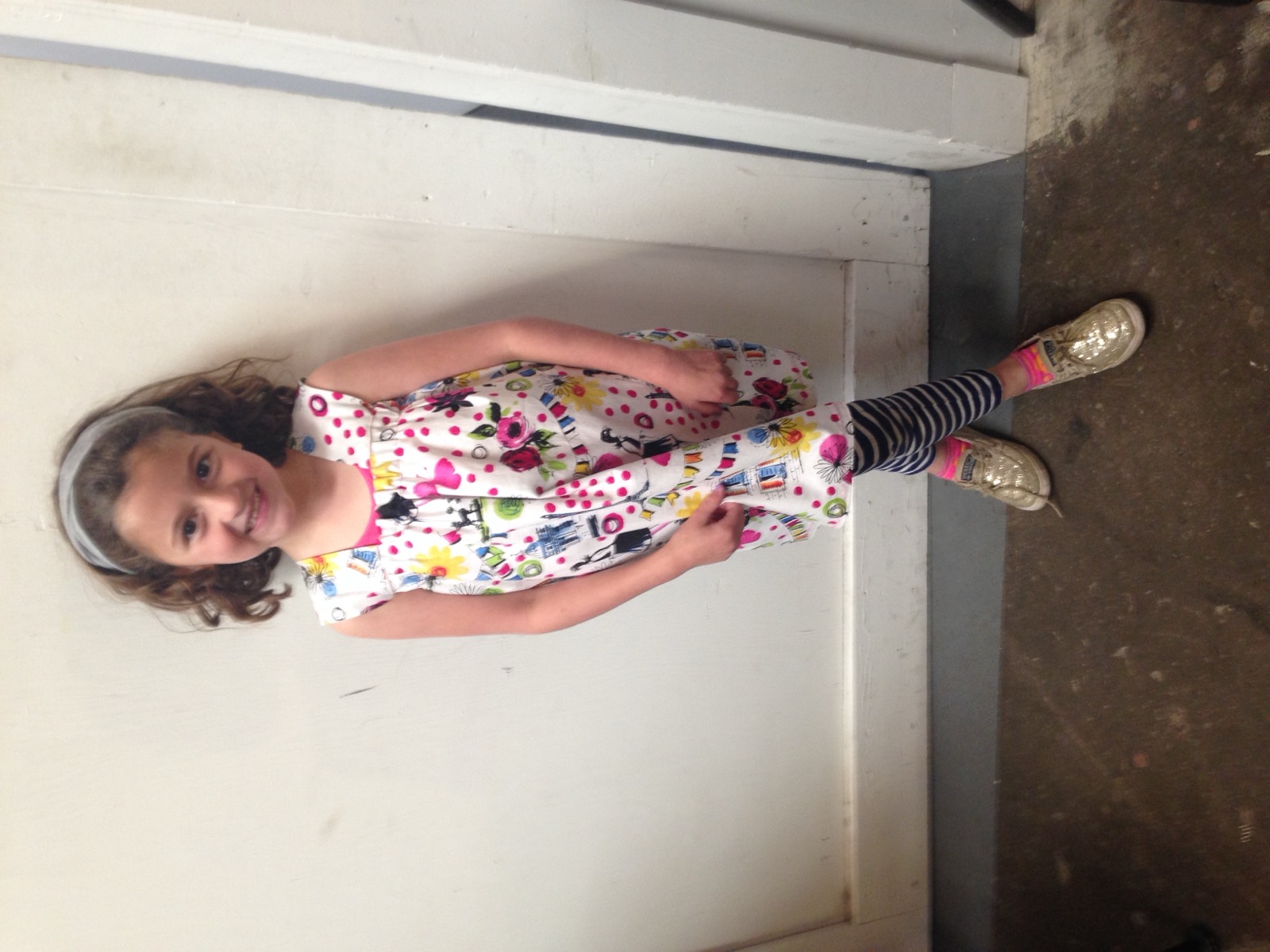 Custom dresses made in a sewing lesson