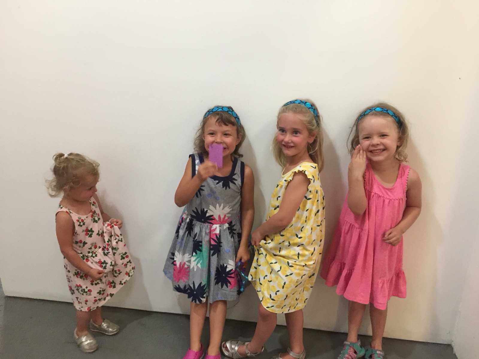 Headbands made in a sewing lesson