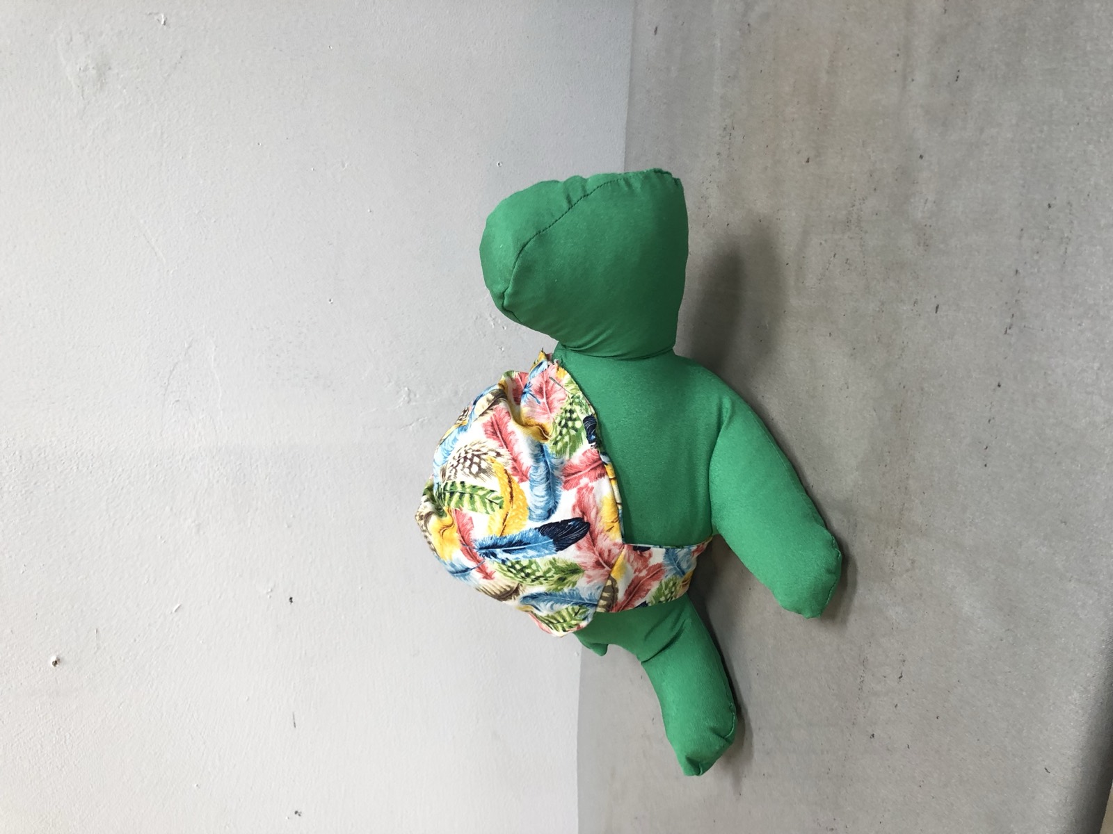 Stuffed animals made in a sewing lesson
